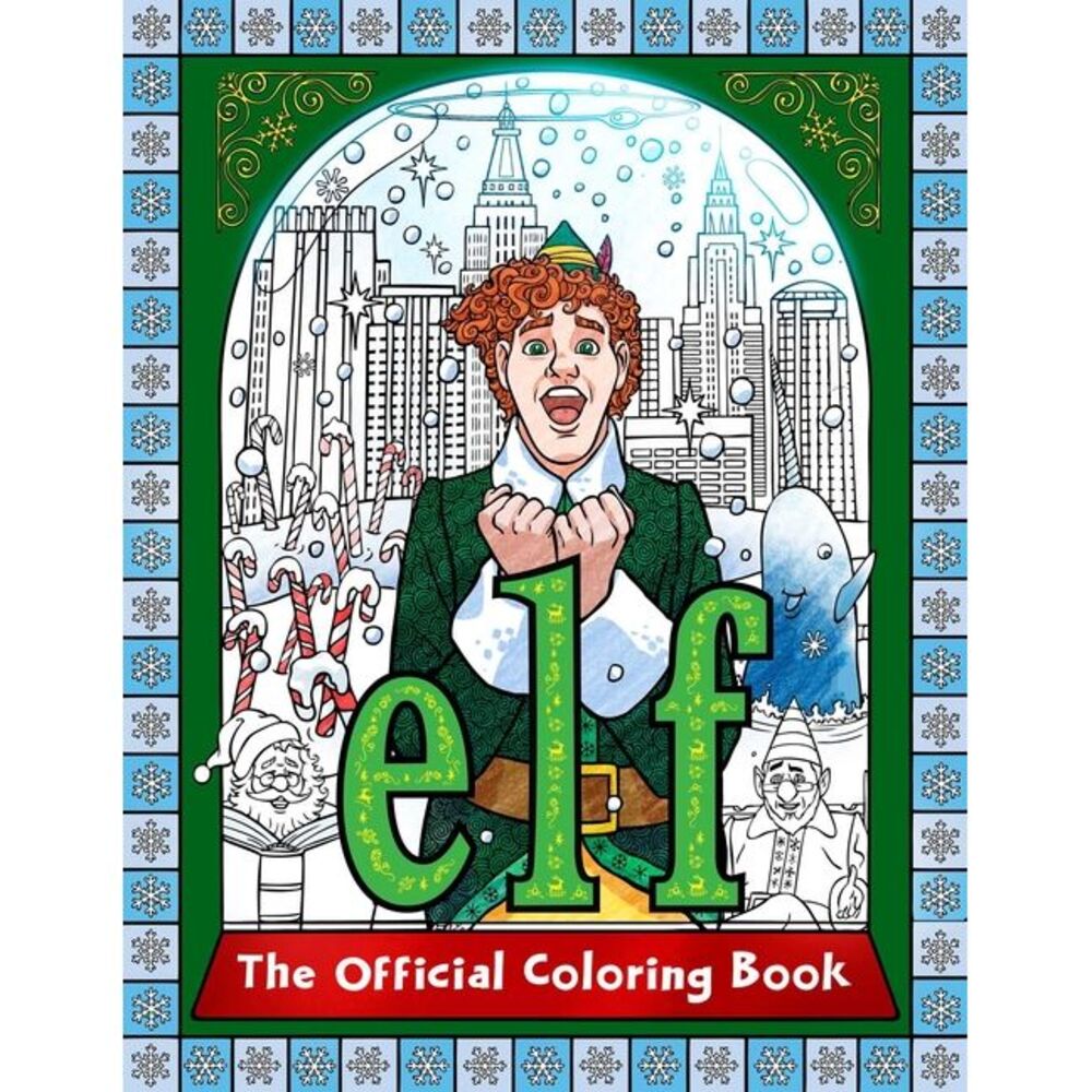 Elf: The Official Coloring Book -- Insight Editions